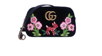 Deer Embroidery Marmont Bag, front view